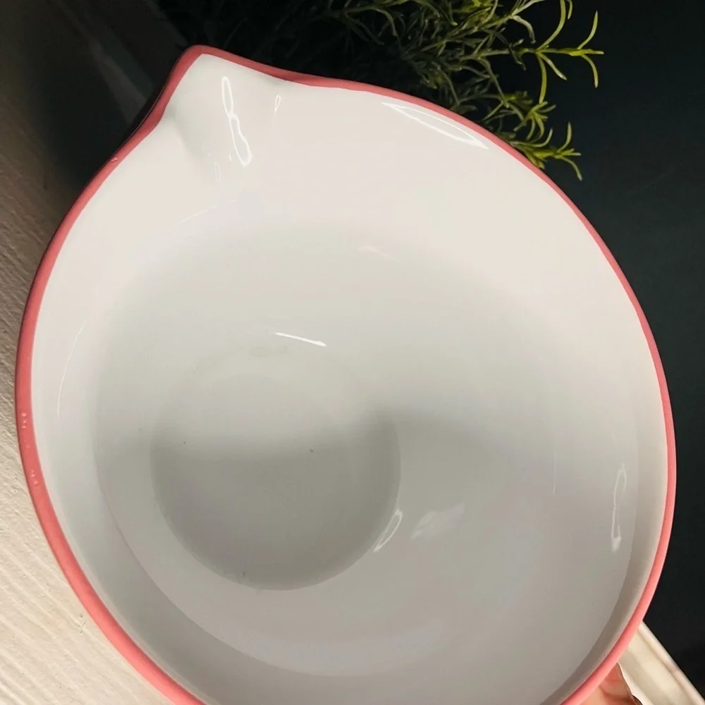 Hello Kitty Easter Pastel Mixing Bowl Bunny Jug Spout NWT